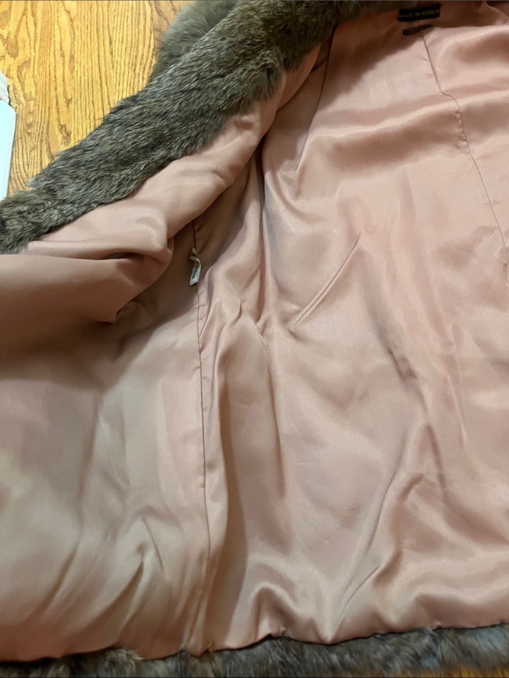 Vintage Rabbit Fur Coat - Picture 8 of 8